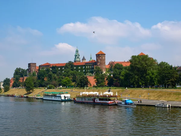 Kungliga slottet på Wawel — Stockfoto