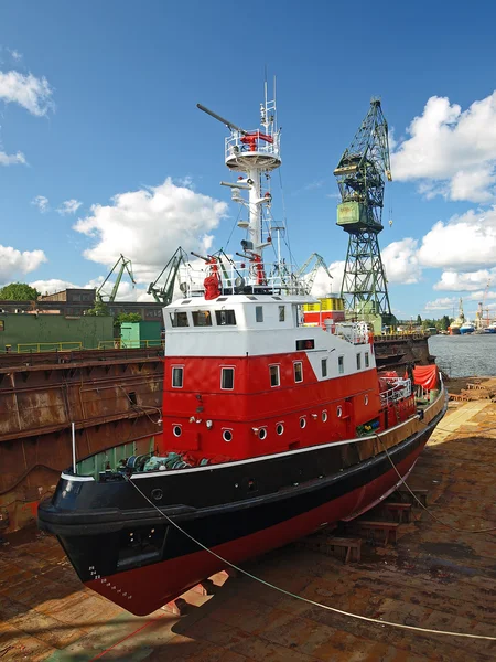 Przemysłu stoczniowego, naprawy statków — Zdjęcie stockowe