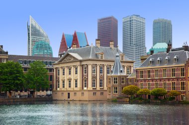 Binnenhof Palace - Dutch Parlament in the Hague clipart