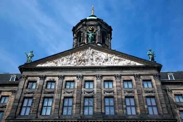 Koninklijk Paleis in amsterdam — Stockfoto