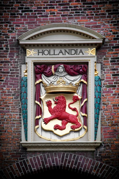 Hollandia 雕塑。荷兰海牙 — 图库照片
