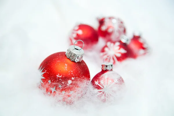 Karácsonyi labdák dekoráció — Stock Fotó