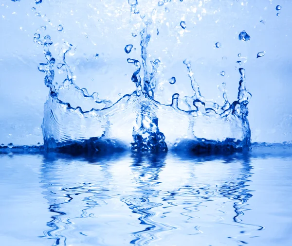 Fresh clean water splash — Stock Photo, Image