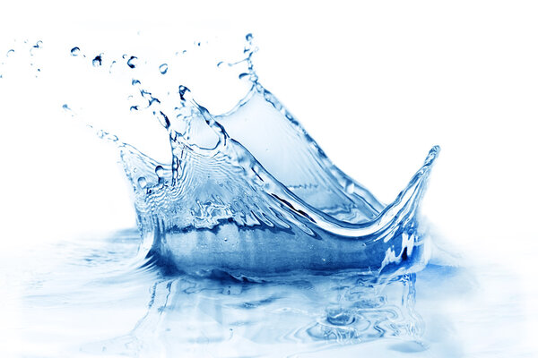 Zoet water splash — Stockfoto