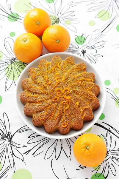 Tort pomarańczowy — Zdjęcie stockowe