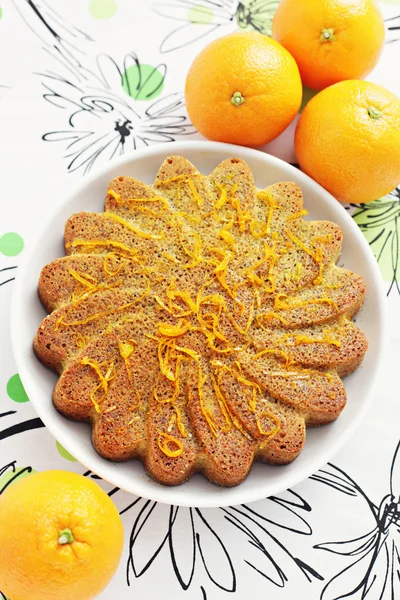 Πορτοκαλί κέικ — Φωτογραφία Αρχείου