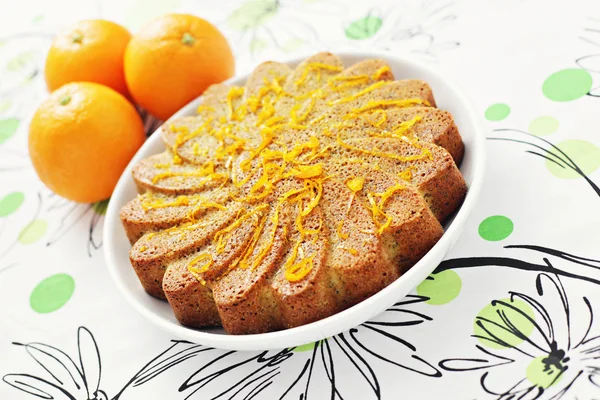 Torta all'arancia — Foto Stock