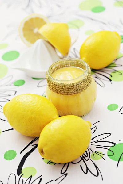 Lemon curd — Stock Photo, Image