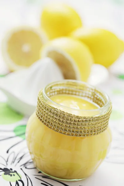Cuajada de limón —  Fotos de Stock