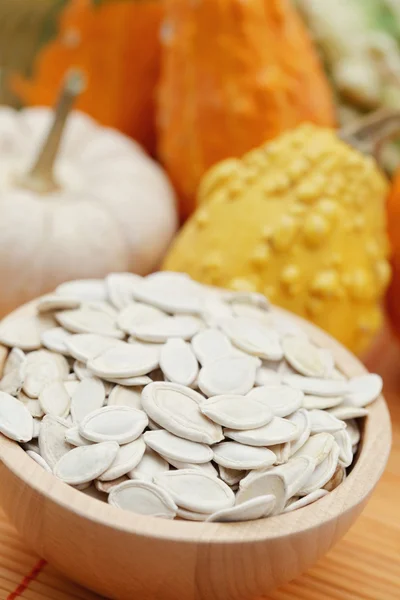 Seeds of pumpkin — Stock Photo, Image