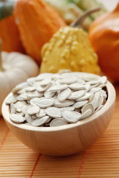 Seeds of pumpkin — Stock Photo, Image