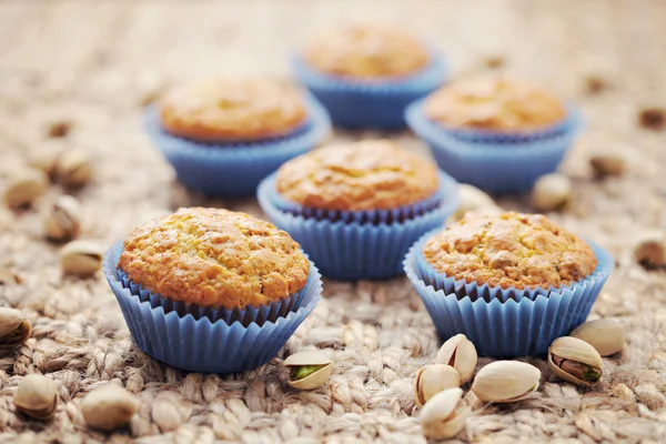 Muffins de pistache — Fotografia de Stock