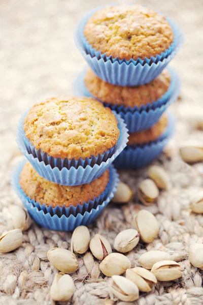 Muffin al pistacchio — Foto Stock