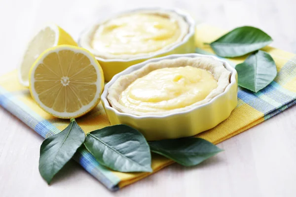 Lemon tartelette — Stock Photo, Image