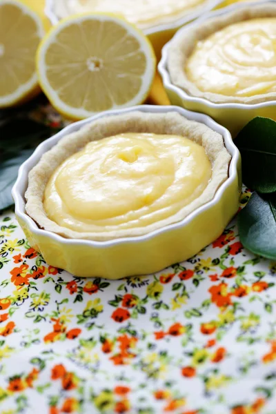 레몬 tartelette — 스톡 사진