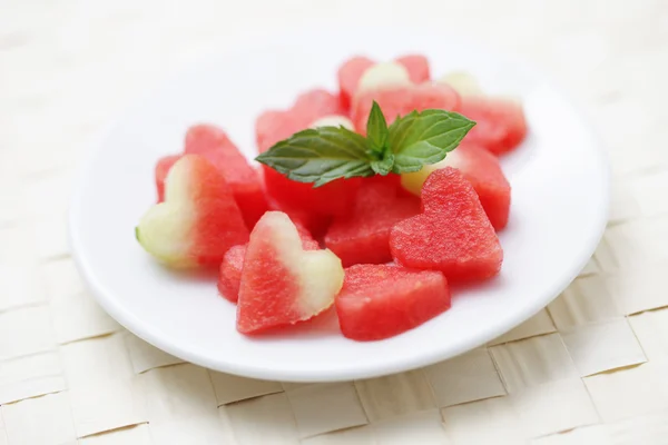 Watermeloen harten — Stockfoto