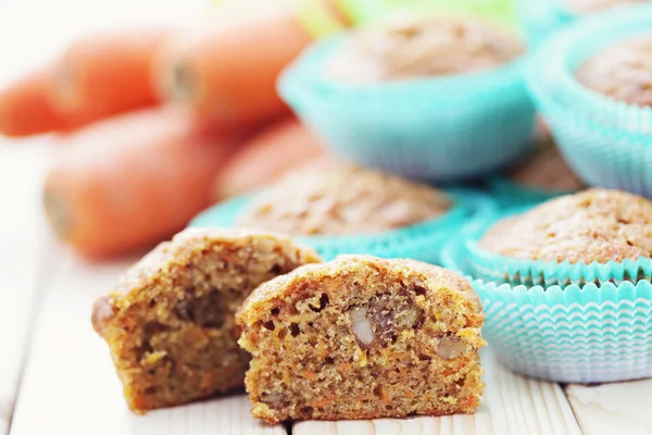 Carrot muffins — Stock Photo, Image