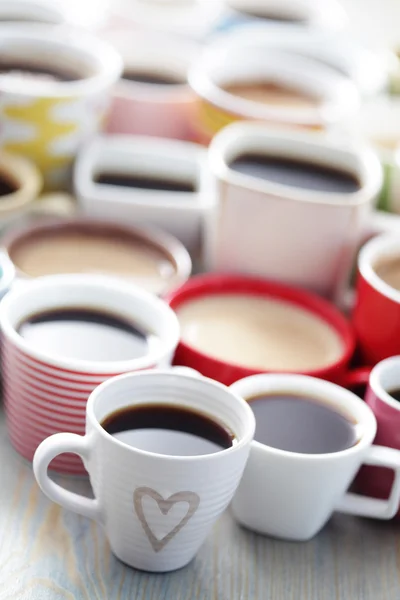 Lots of coffee! — Stock Photo, Image