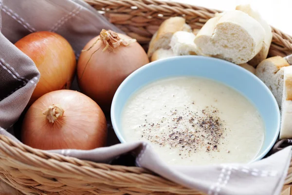 Onion cream — Stock Photo, Image