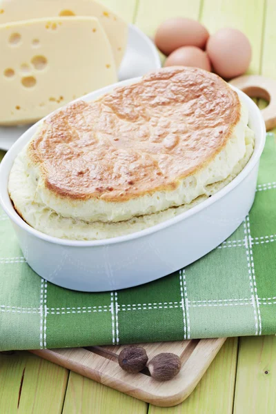 Cheese souffle — Stock Photo, Image