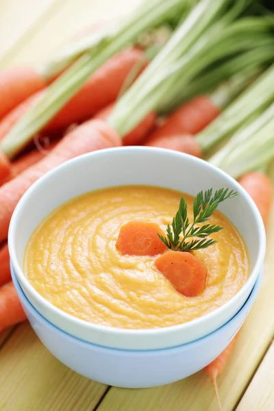 Морковный крем — стоковое фото