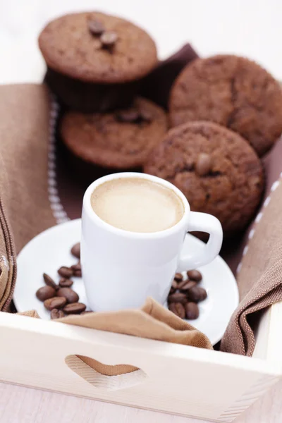 Muffin all'espresso — Foto Stock