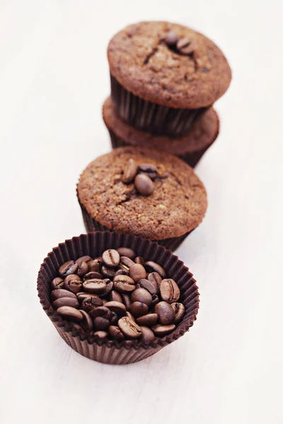 Muffins εσπρέσο — Φωτογραφία Αρχείου