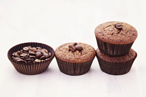 Muffins εσπρέσο — Φωτογραφία Αρχείου