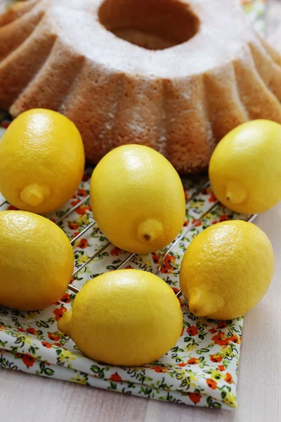 Λίρα κέικ λεμονιού — Φωτογραφία Αρχείου