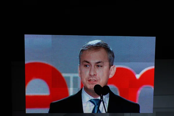 Grzegorz Napieralski, presidente SLD — Foto de Stock