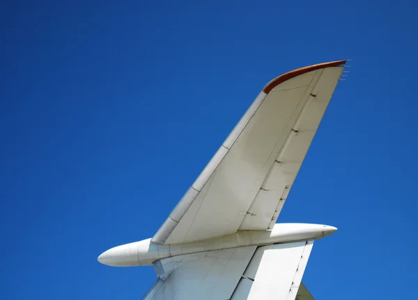 Vliegtuigen staart — Stockfoto