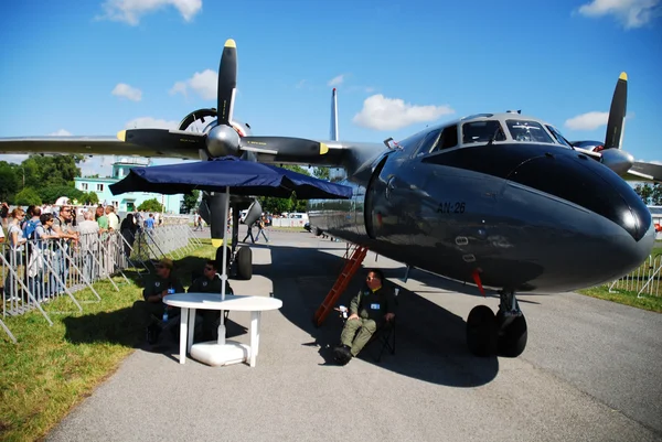 Demonstrações Aéreas Internacionais AIR SHOW — Fotografia de Stock