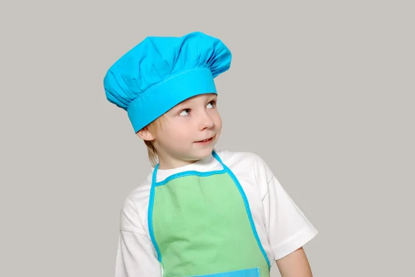 Portret van de weinig kok — Stockfoto