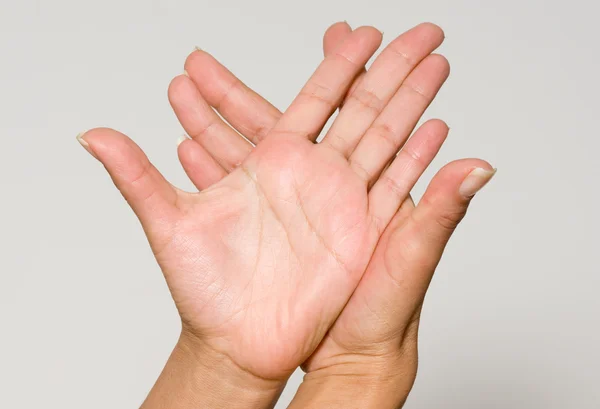 Gestikulace rukou — Stock fotografie