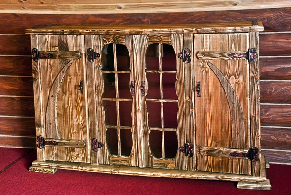 Hermosos muebles de madera dura — Foto de Stock