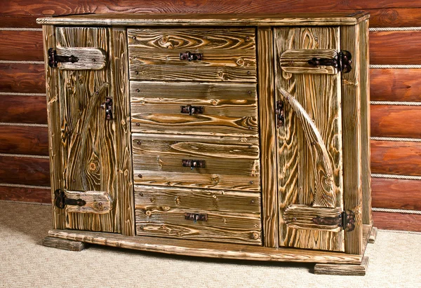 Hermosos muebles de madera dura — Foto de Stock