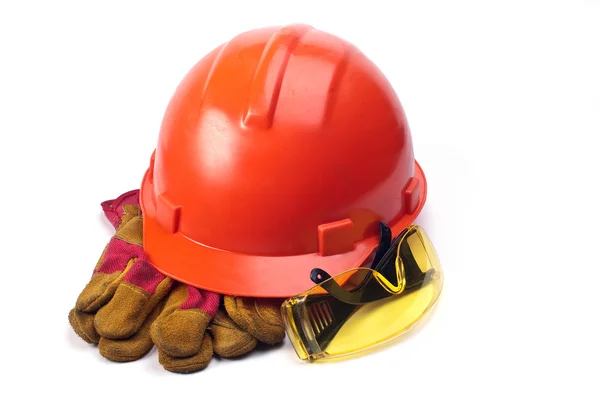 Helm, handschoenen en punten — Stockfoto