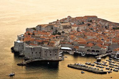 Dubrovnik in Croatia clipart