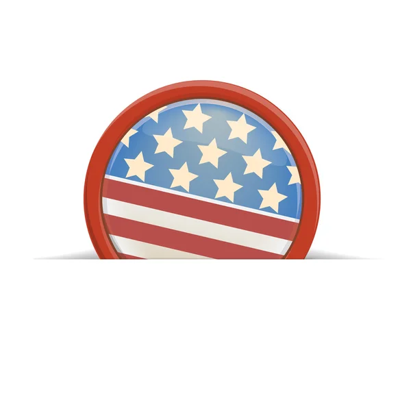Badge for July 4 — Stock Vector