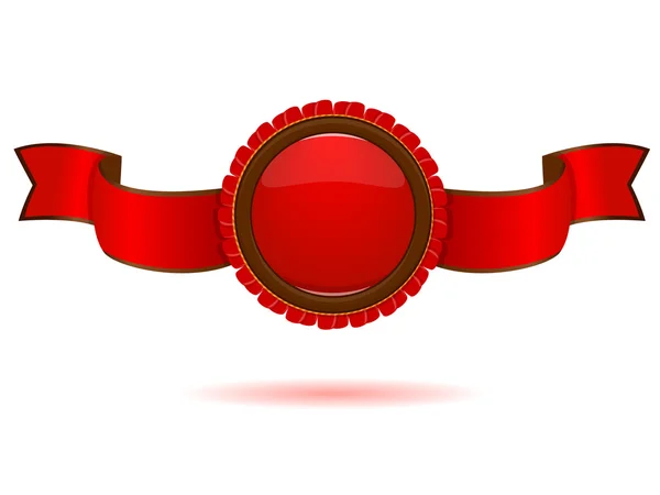 เทปสีแดง — ภาพเวกเตอร์สต็อก