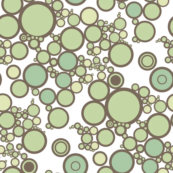 Bílá bezešvá textura s bublinami — Stockový vektor