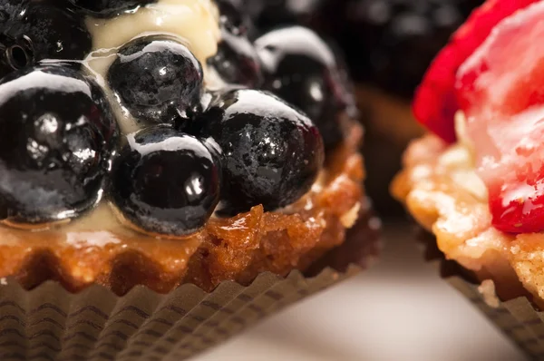 Taze meyve ile pasta Fransız — Stok fotoğraf