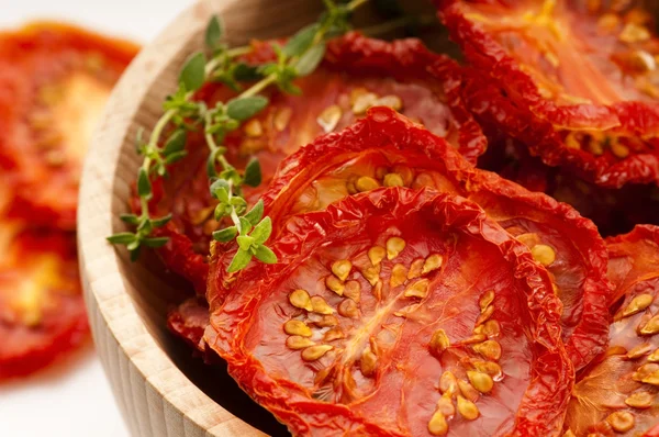 İtalyan güneşi kurutulmuş domatesler — Stok fotoğraf