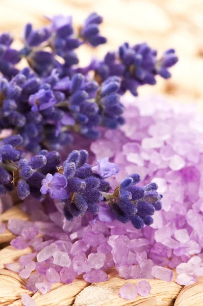 Lavendelbad — Stockfoto