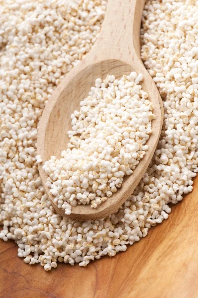 Amaranto popping, sin gluten, cereales de grano alto en proteínas —  Fotos de Stock
