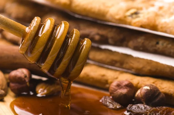 Hausgemachte Honigkuchen — Stockfoto