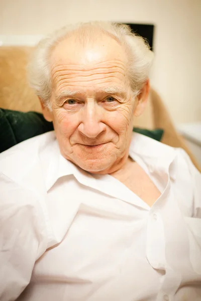 Smiling Old Man — Stock Photo, Image