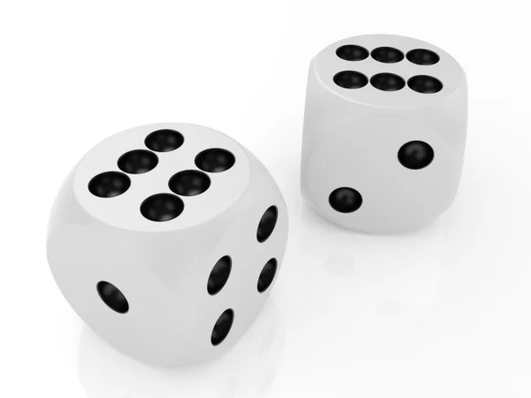 Two Dices — Stock Photo, Image