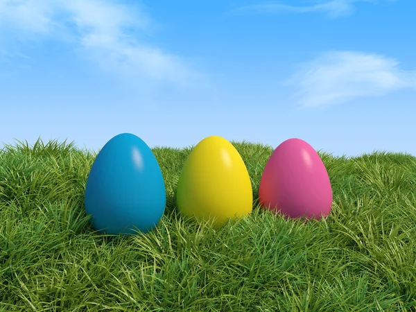 stock image Easter eggs