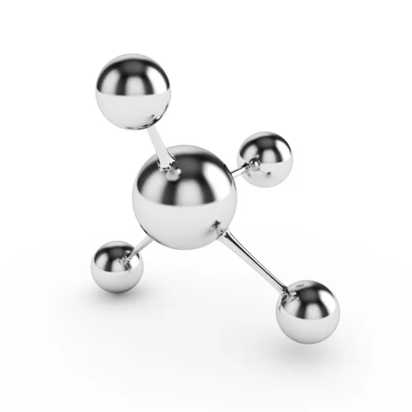 Glänzende Moleküle — Stockfoto